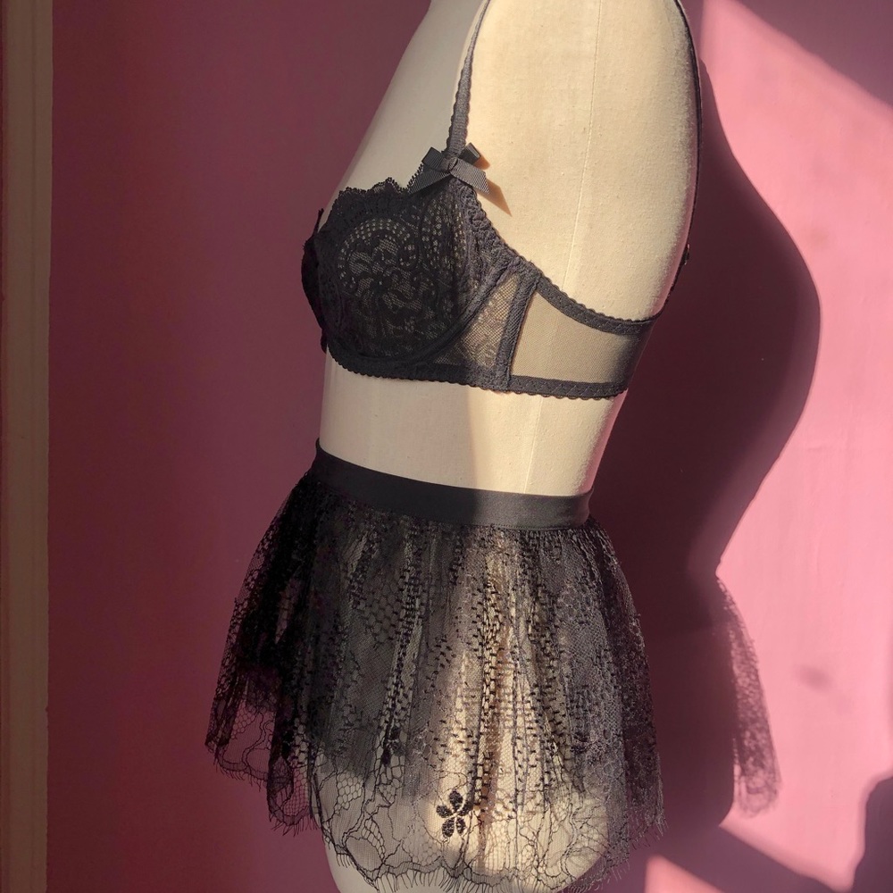 ✨SALE✨NWT agent provocateur elsey skirt black - Picture 8 of 9